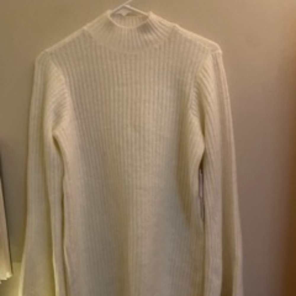 Brand New: Flared Sleeve Sweater Dress